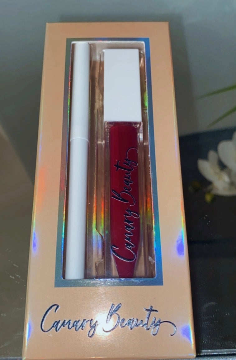 Wine Lip Kit - matte